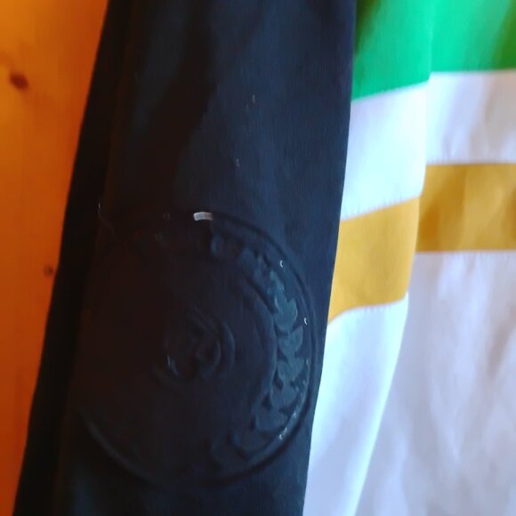 Men's White Vintage XL Ecko Unlimited Track Jacket Overcome Overturn Y2K - Picture 3 of 7